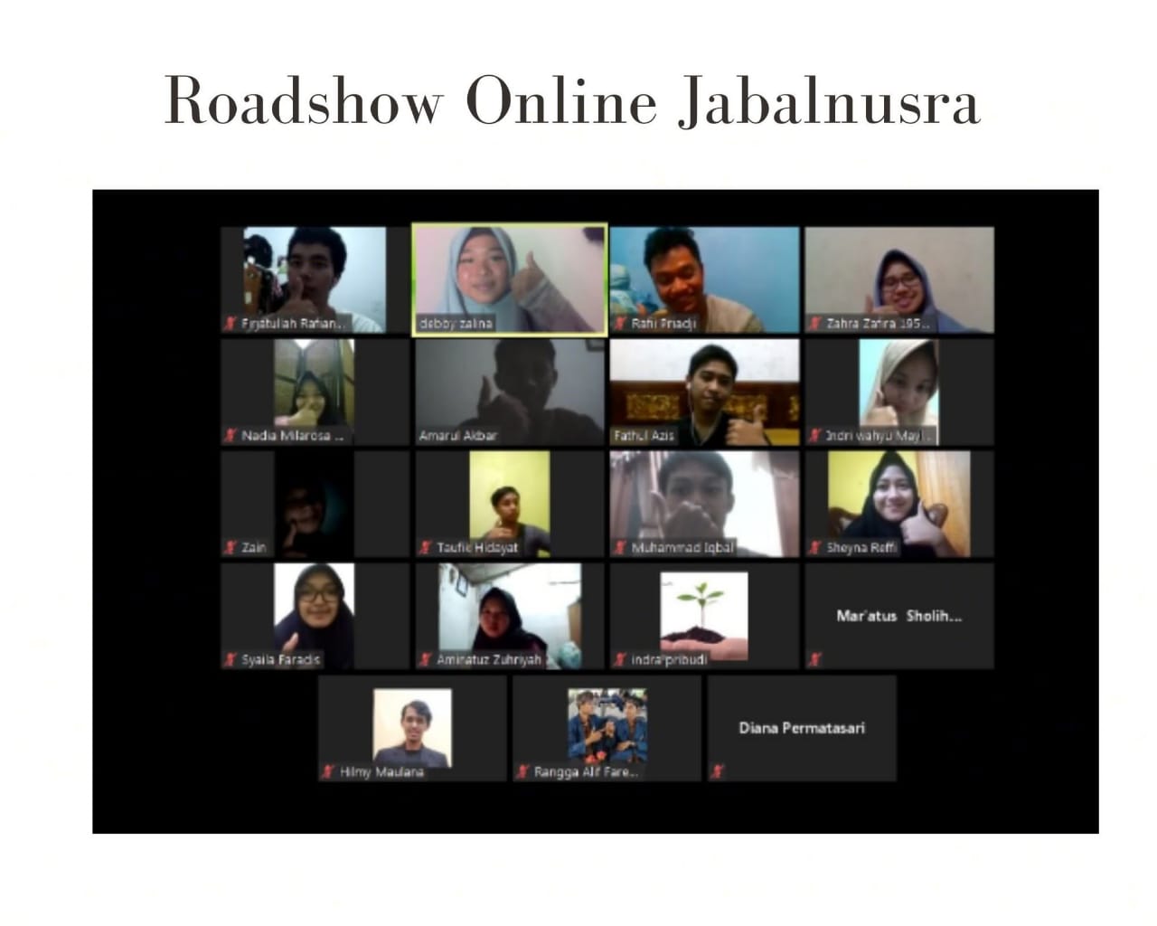 You are currently viewing Roadshow Online Perdana, bukan Masalah Bagi Jabalnustra