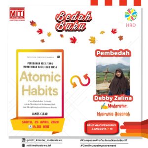 Read more about the article Bedah Buku Atomic Habits